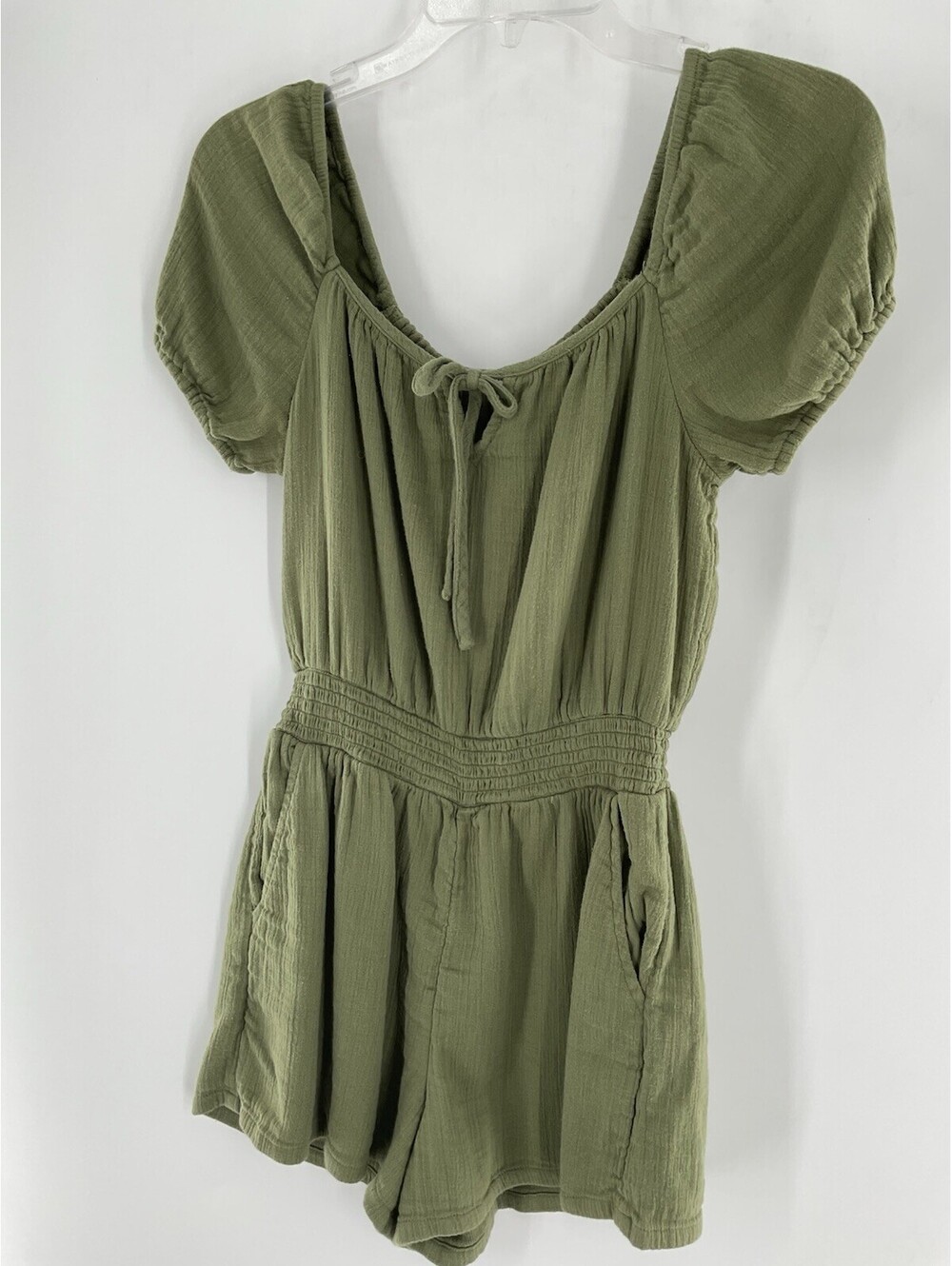 Aerie XXS women’s Green Romper Short 139